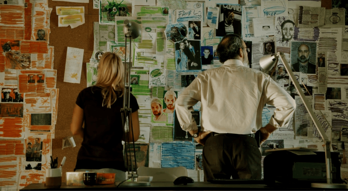 Heptabase detective board